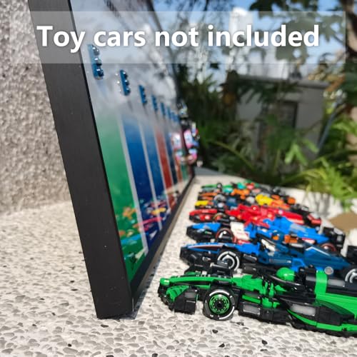 Image of Display Wallboard for LEGO Speed Champions Ultimate Collector's Pack - Contains 10 Sets in 1 66802,77242,77243,77244 F1,Adult Collectibles for Car Wall Mount Building Blocks (Only Display Wallboard)