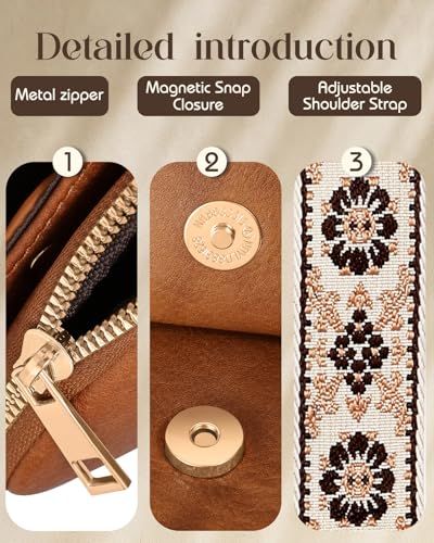 Image of Miss Adola Small Crossbody Bags for Women with Guitar Strap