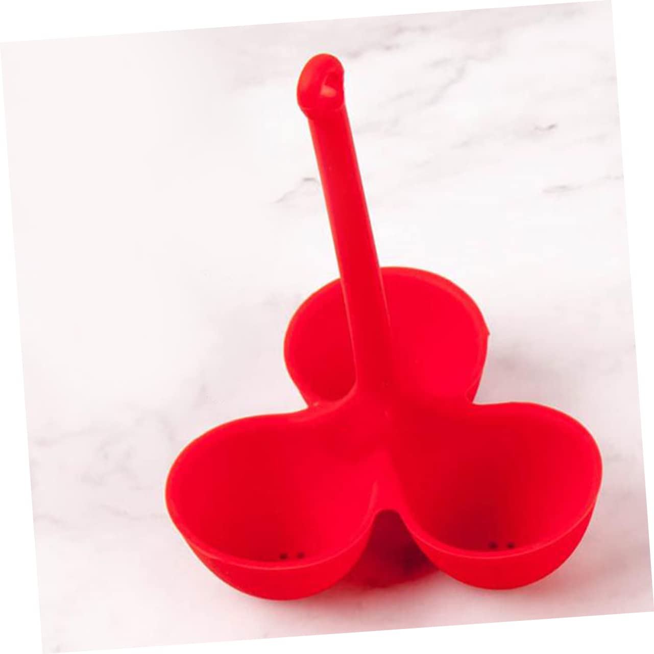 Ciieeo 3Pcs Silicone Egg Rack Poaching Gadget for Cooking Flexible Egg Holder for Boiling Eggs Kitchen Tool for Removal