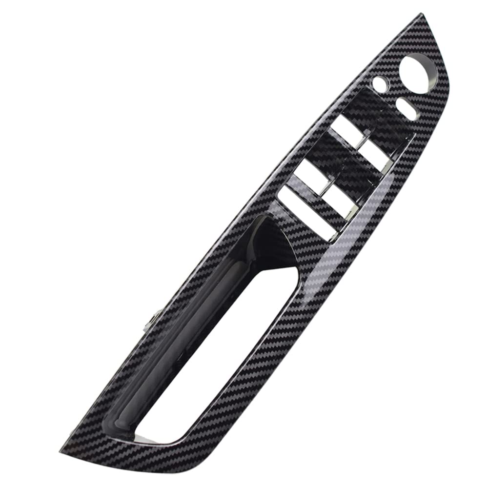 Hacreyatu Interior Inner Door Handle Pull Trim,Driver Side Door Armrest Cover for BMW X5 E70 2007-2013 X6 E71 E72 2008-2014 (Diver Side(Front