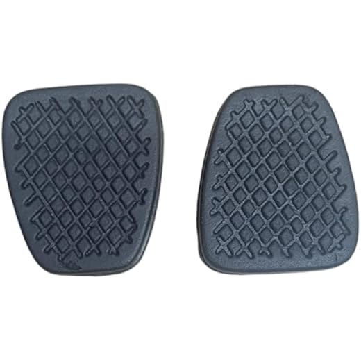 Auto-Ex Clutch Brake Pedal Pad Cover (2 Pieces)