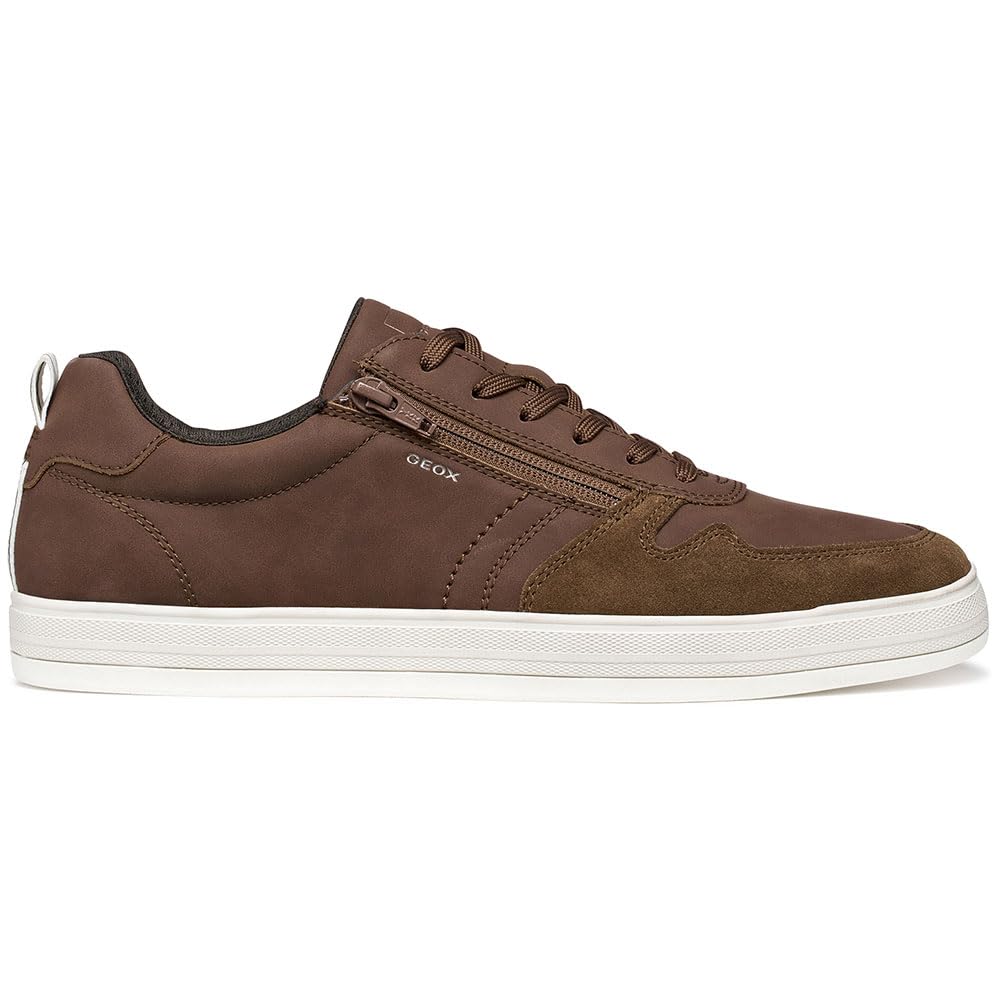 Geox Men U Serifos H Sneaker, Brown Cotto, 6 UK
