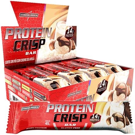 Integralmedica - Barra de Proteína Whey Protein Crisp Bar Creme d...