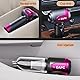 EAFC Kabelloser Handstaubsauger & Blaser, Tragbar, 16000Pa Saugkraft, 6000mAh Akku, Type-C, Pink, Ideal für Kleinwohnungen, Autos & Tierhaare