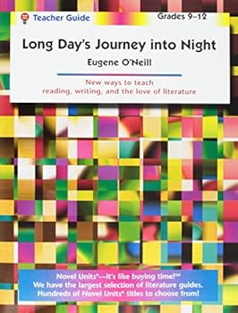 Paperback Long Day's Journey Into Night - Teacher Guide by Novel Units Book