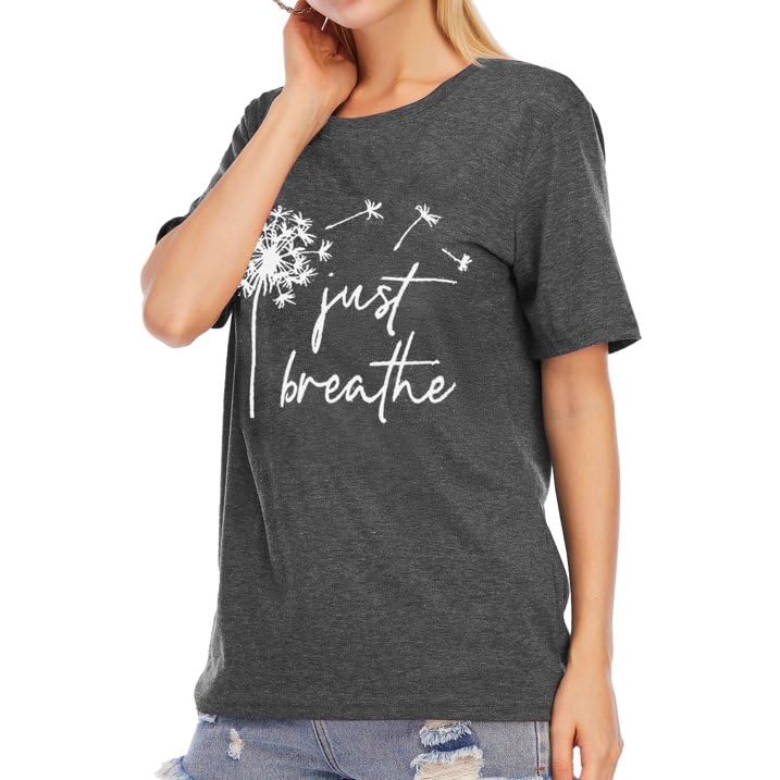 Image of Jawdrobe Women's Graphic Printed T-Shirt Soft Cotton Blend Tee for Everyday Style | Oversized Fit Half Sleeve Printed Round Neck T-Shirt for Women