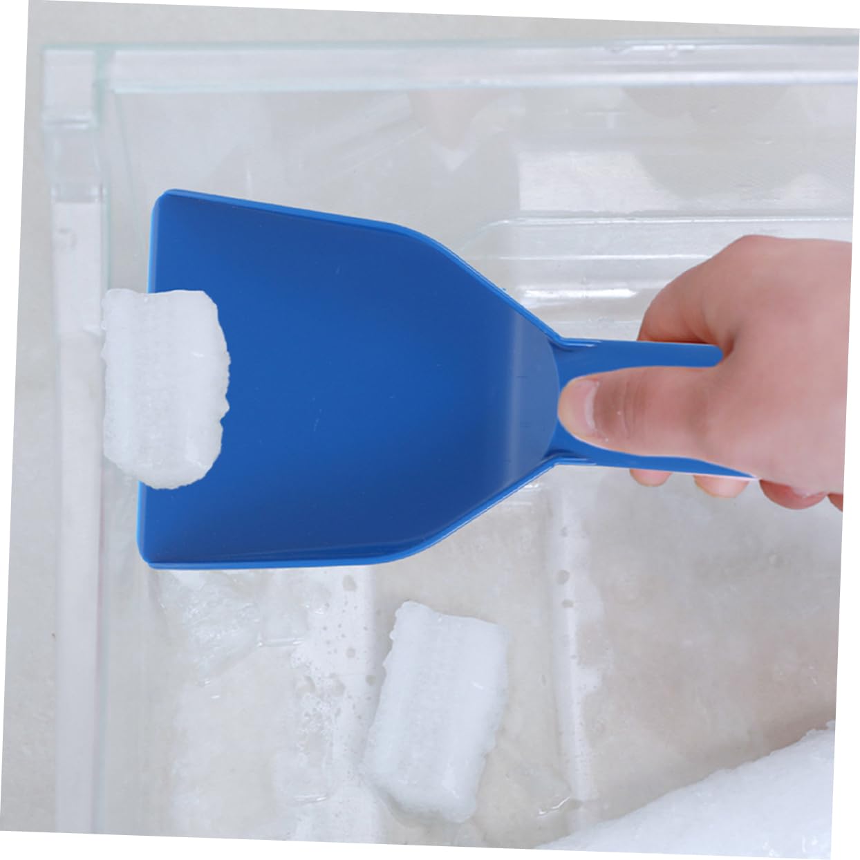 HANABASS 2pcs Plastic Freezer Scraper Versatile Ice Removal Shovel for Fridge Smooth Surface Pp Material Frost Proof Lightweight