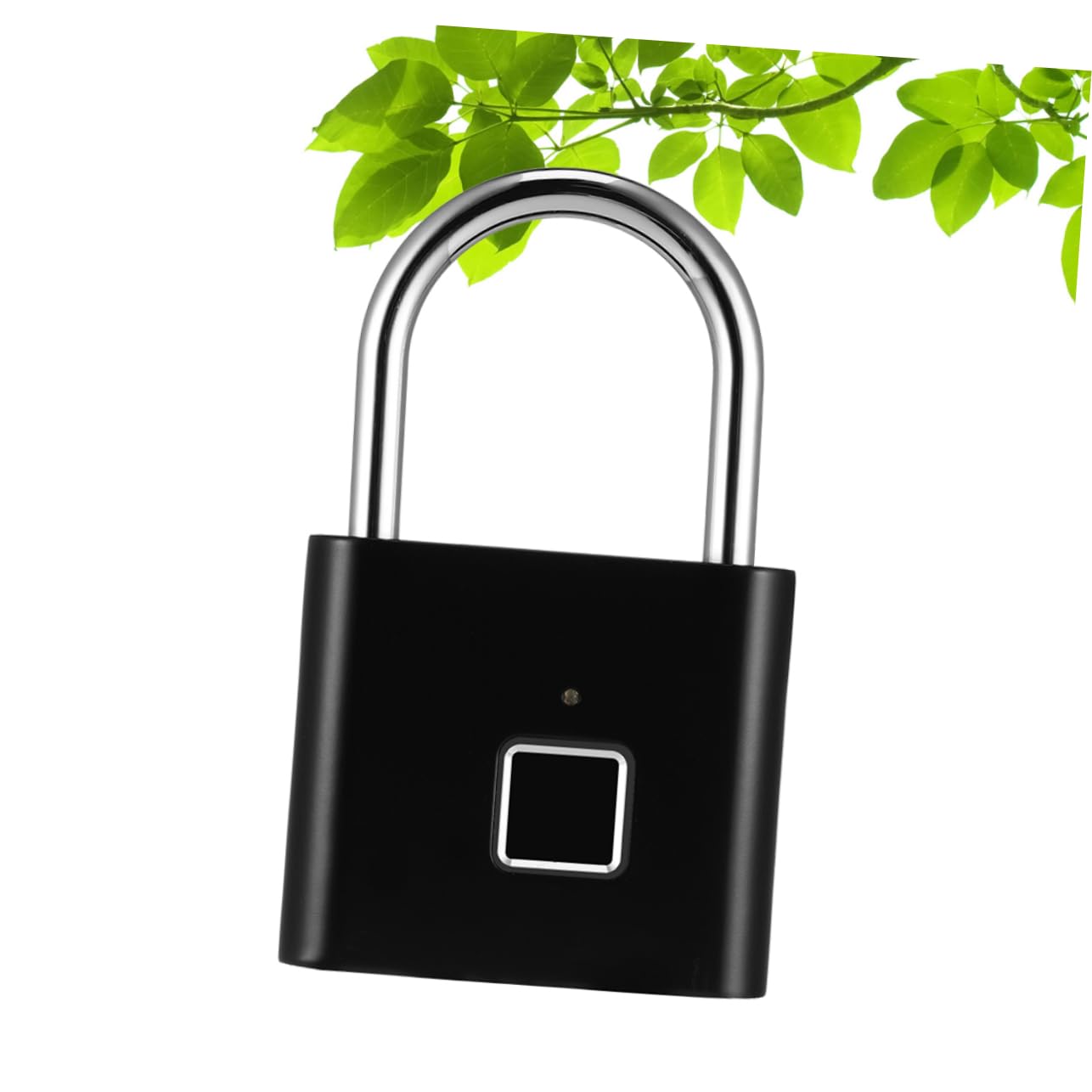 Lucchetto Elettronico per Valigia Bagaglio Mano, Serratura Impronta Digitale Blocco Password, Acciaio Inossidabile, 40 Impronte, per Viaggi
