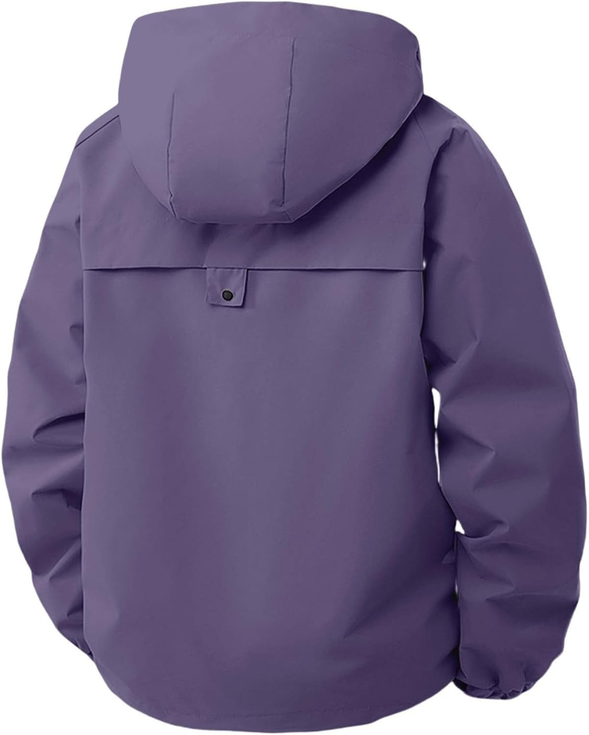 Winter Jacket Men Coats Big and Tall Lightweight Fleece Warm Hoodies Sweatshirt Polyester Long Sleeve Thermal Mens Cloth Purple L