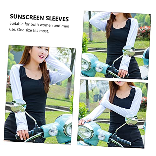 1 Unidade Mangas Xale Gofts Femininos Mangas De Sol Para Mulheres Luva De Proteção Aquecedores De Br