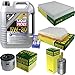 Produktbild QR-PARTS 69380051 Filter Set Inspektionspaket 5 Liter Motoröl Special Tec F 5W-30 MANN-FILTER Innenraumfilter Kraftstofffilter Luftfilter Ölfilter