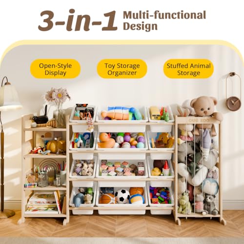 Large Kids Toy Storage Organizer DROPS TO - image 3