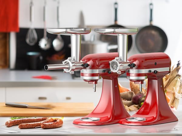 Amazon | KitchenAidスタンドミキサー、ミートグラインダー