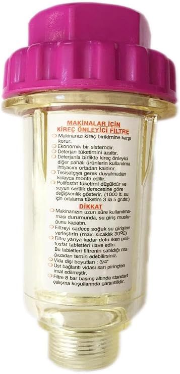 SULOOK 1971 Çamaşır Ve Bulaşık Makineleri İçin Kireç Önleyici Filtre