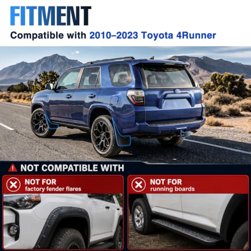 Image of Nilight Mud Flaps Splash Guards for Toyota 4Runner 2010-2023
