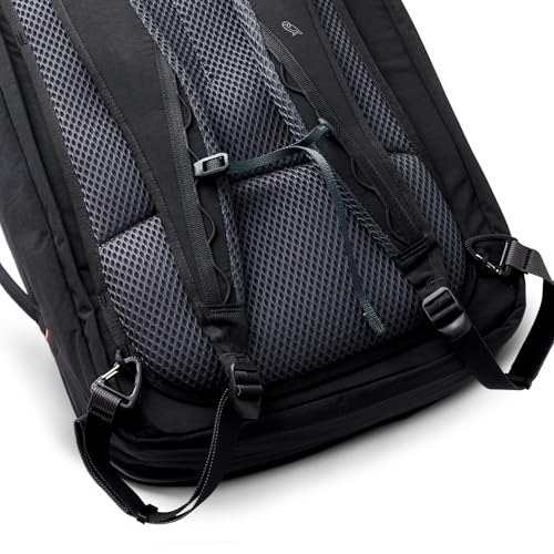 Bellroy Lite Travel Pack 38L (carry-on backpack, large travel backpack for international travelers, with laptop pocket, interior packing cells and tuck-away shoulder straps) - Black4