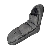 Vista 9 de CozyMe Saco para cochecito – Manta ajustable para cochecito de invierno Evolution para niños pequeños, con forro polar multiusos cálido con capucha