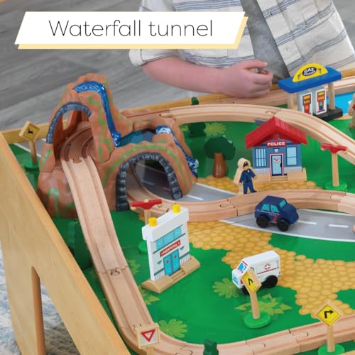 KidKraft Waterfall Mountain Train Set