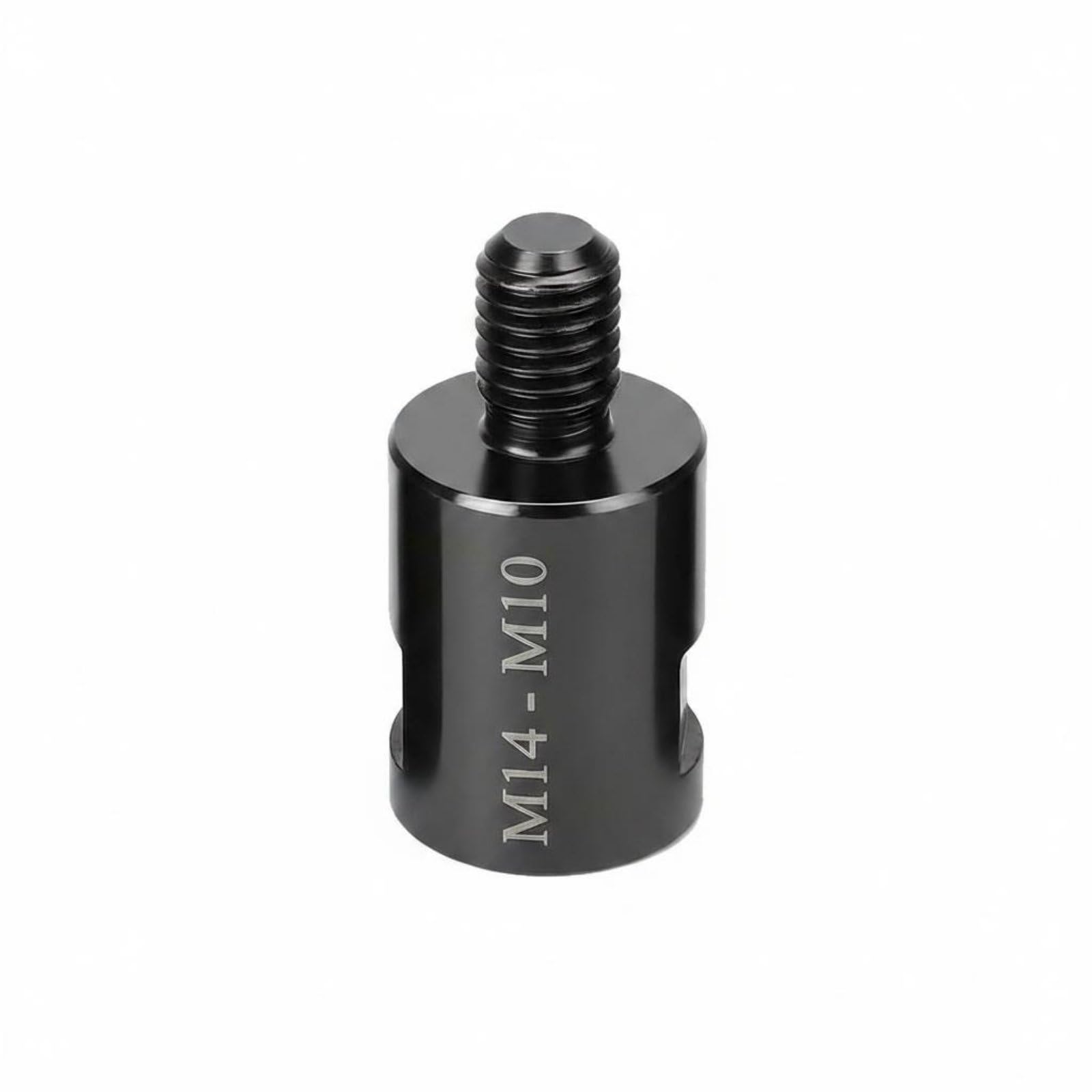 Metal Male Thread Adapter Black Threaded Cylindrical Grinder Converter Machined Finish, M14 To M10 | Home Improvement &-image-30
