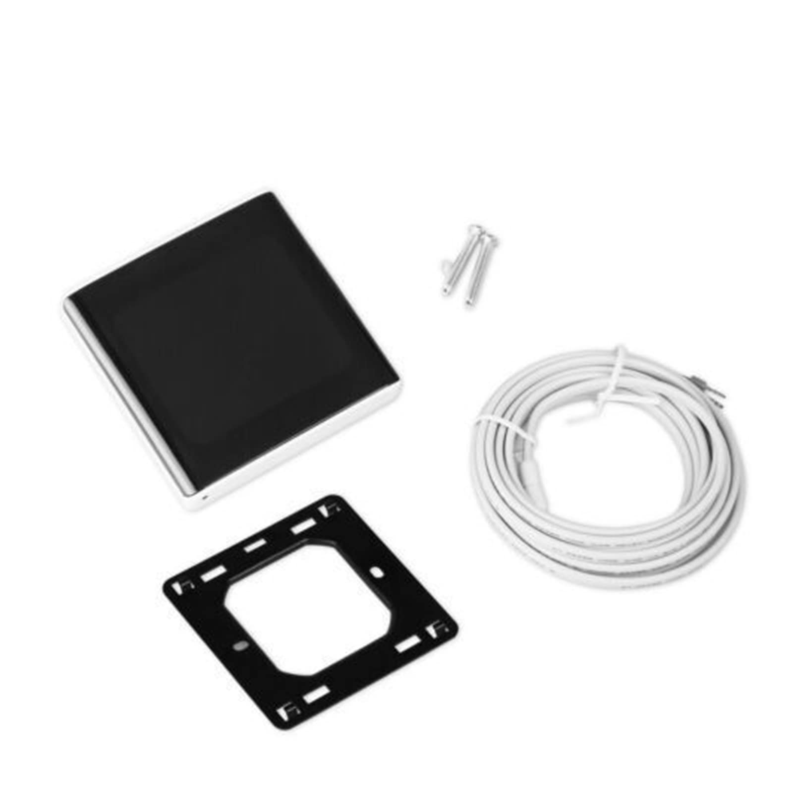 Thermomètre d'intérieur hygromètre numérique LCD Salle tactile Room de chauffage électrique sous-plan thermostat thermostat hebdomadaire Thermorégulateur Programmable Contrôleur de température Avec éc