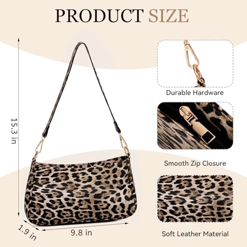 Image of NEBIL Shoulder Bag for Women Small Classic Purses Vegan Leather Clutch Tote HandBags