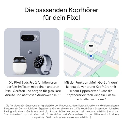 Google Pixel Buds Pro 2 - Wireless Earbuds with Active Noise Cancellation – Bluetooth Headphones - Peony – Bild 6