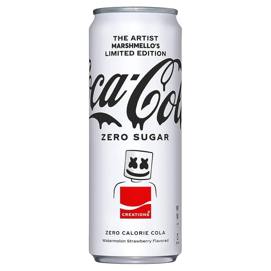 【値下げ】コカ・コーラ  ×  マシュメロ コラボタンブラー　 ステッカー非売品 Amazon.co.jp: コカ・コーラ ゼロシュガー THE ARTIST