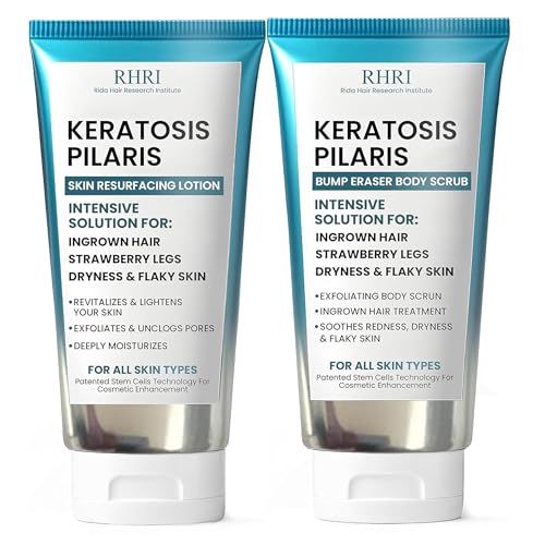 KP Bump Eraser Body Set with 10% AHA | Keratosis Pilaris Treatment | Keratosis Pilaris Lotion |...
