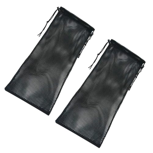 SAFIGLE Versatile Snorkeling Drawstring Bag Mesh Swim Bag for Diving Accessories Beach Trips