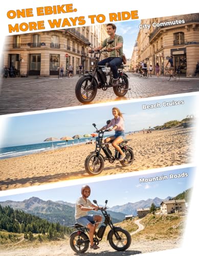 Heybike Saturn Electric Bike for Adults, 52V Removable Battery, Fat Tire - image 8