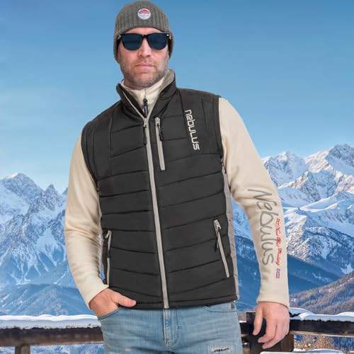 Nebulus Weste Revival Herren (Model: P4735 - Herren, schwarz - wild; Größe: XL) FBA