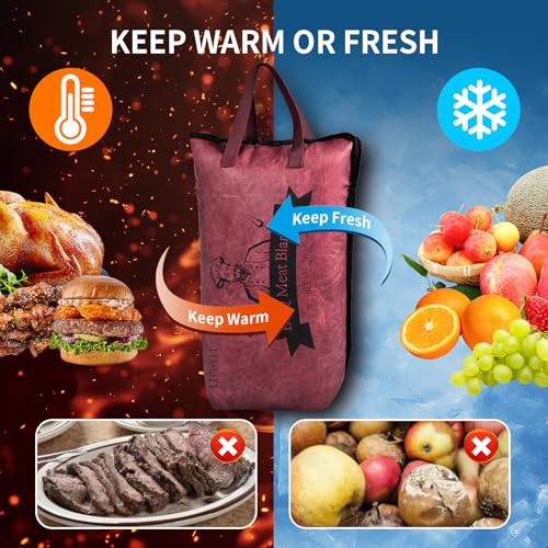 Manta para Descanso de Carne BBQ, Bolsa Térmica Reutilizable miniatura 7