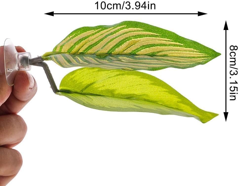 Betta Fish Leaf Pad, Künstliche Aquarienpflanzen, Betta Bett Aquarium Künstliche Plastikpflanzen, Aquarium Pflanzen für Fisch Dekoration