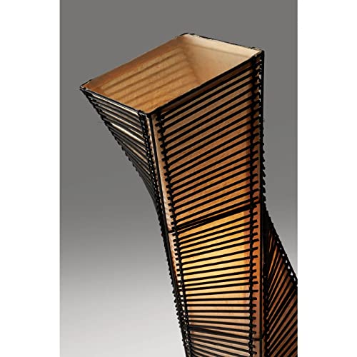 Adesso 4045-01 Stix 24.5" Table Lantern, Wood, Black, Smart Outlet Compatible #TOP1