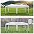 DOINUO 10x20 White Pop Up Canopy Outdoor Tent Party Tent with 6 Sidewalls, Wedding Party Tent Outdoor Canopy Waterproof UV50 Canopy Tent Event Shelter for Parties, 6 pcs Weight Bag,Carry Bag