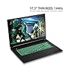 Sager NP7879PQ 17.3-Inch Thin Bezel FHD 144Hz 72% NTSC Gaming Laptop, Intel i7-11800H, RTX 3060 6GB, 32GB RAM, 1TB NVMe SSD + 1TB HDD, Windows 10