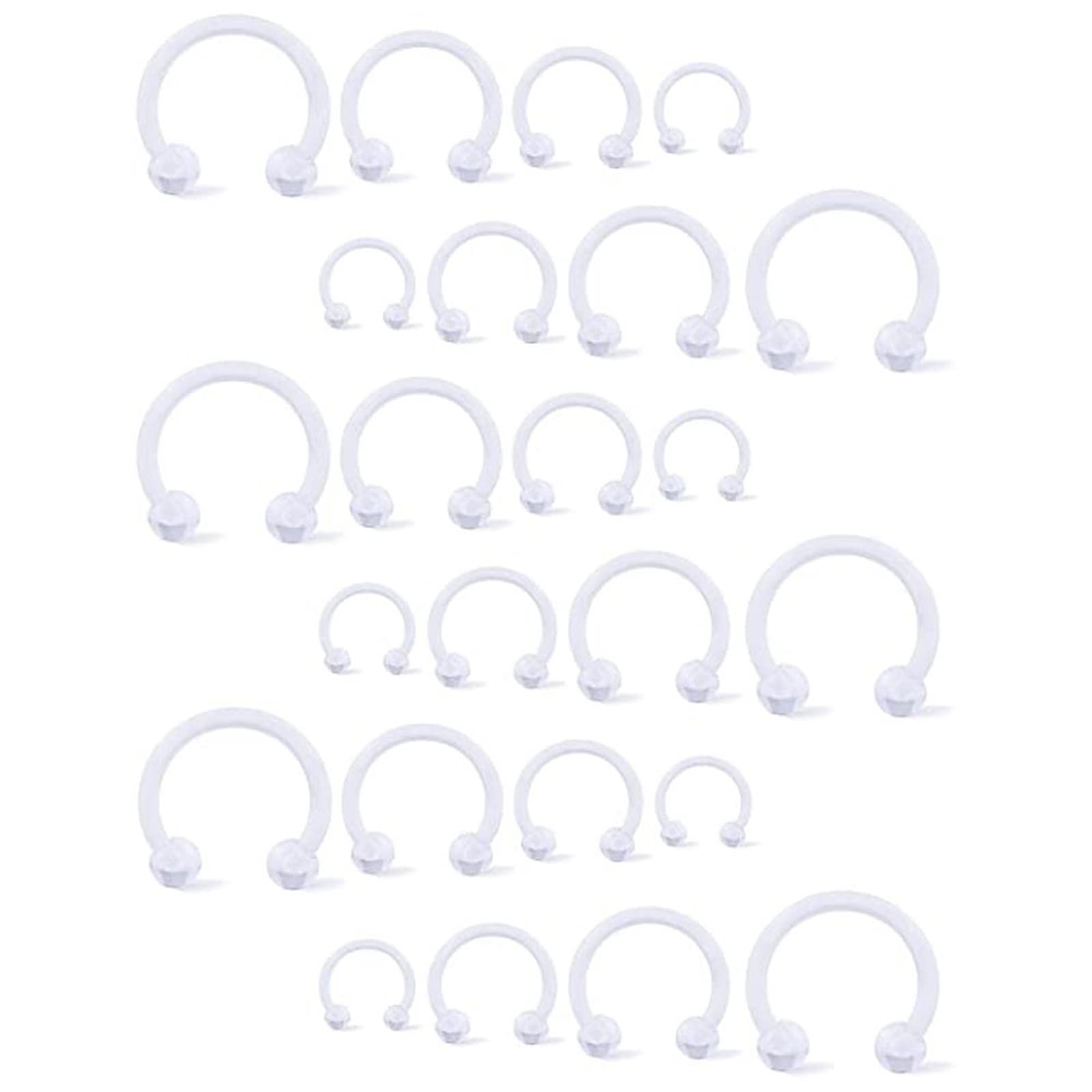 Małe kolczyki do chrząstki, biżuteria do piercingu ze stali nierdzewnej 56 szt. kolczyk do nosa o grubości 1,2 mm unikalny design i modny styl piercing biżuteria, Stal nierdzewna, Bez kamienia szlachetnego