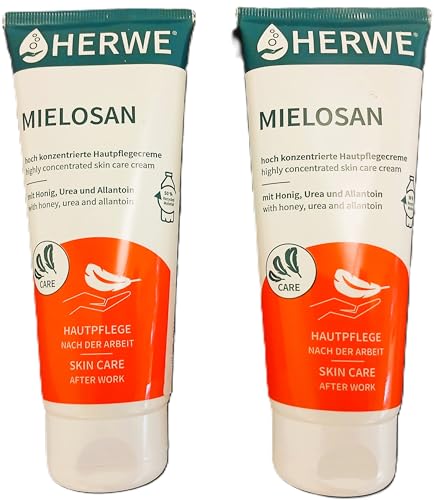 Crème HERWE Mielosan soin pour réparer la peau abîmée et éliminer les tiraillements