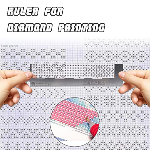 LONNEY 6 pz Diamond Painting Accessori Righello