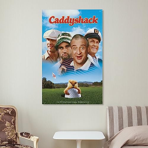Dfjhazgt Caddyshacks 1980 Movie Posters 80S Vintage Posters Classic Comedy Film Wall Art Paintings Canvas Wall Decor Home Decor Living Room Decor Aesthetic 16X24Inch(40X60Cm) Unframe-Style thumb #6