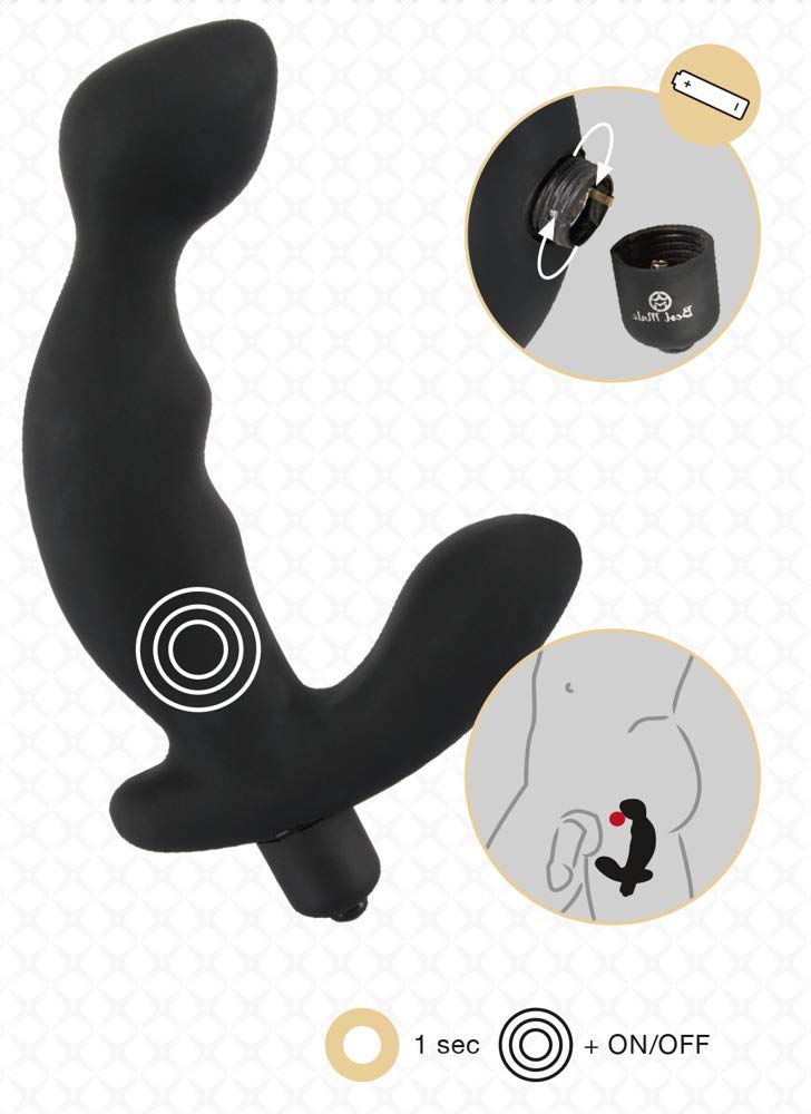 ORION Anal-Vibrator - intensiver Anal-Plug fr Mnner und Frauen, mit  integrierten Vibro-Bullet, zur Prostata-Stimulation, Anus-Trainer, schwarz  : Amazon.de: Drogerie & Krperpflege