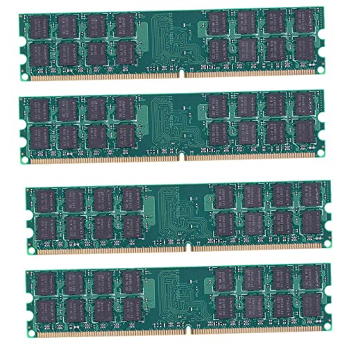 MILLTOR 4 memorias RAM DDR2 de 4 GB, 1,5 V, 800 MHz, PC2-6400, 240 , DIMM, sin búfer, sin ECC, para placa base AMD
