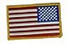 Tactical Reverse USA Flag Patch - Red White & Blue