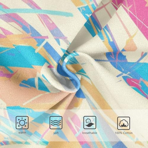 KLL Colorful Pattern Boys Toddler Cotton Nighttime Underwear Breathable Undies3