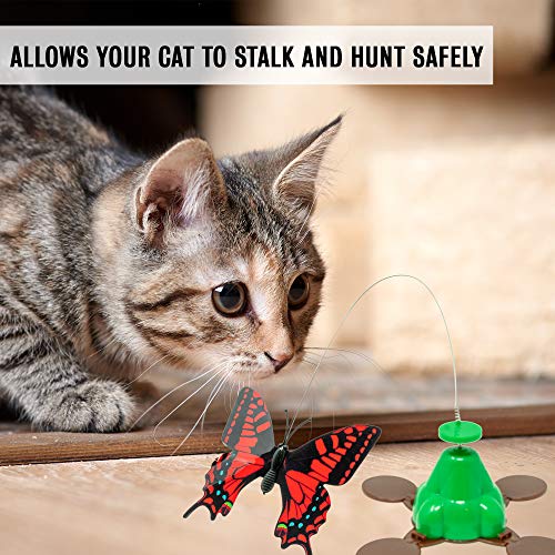 pet zone fly by spinner cat toy