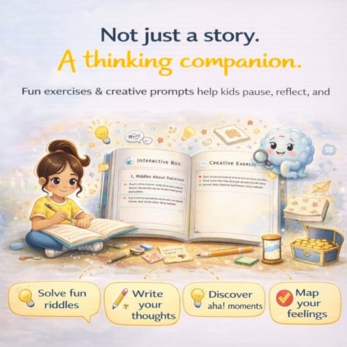 Image of Aahana and the Two Brains: Interactive Picture Book with Fun Questions That Help Children Understand Their Minds and Emotions via Tools Age 7+ By Avinash Parhi