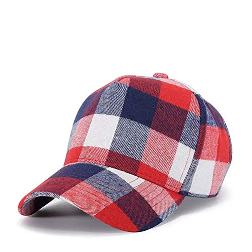 Casquette de baseball hommes femmes rouge ajustable idéale pour vos sorties en plein air et loisirs