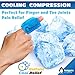 Finger Ice Pack, Finger and Toe Cold Gel Reusable Cryotherapy Compression Sleeve for Injuries, Arthritis, Tendonitis, Gout, or Sprains, No-Toxins and Latex Free.
