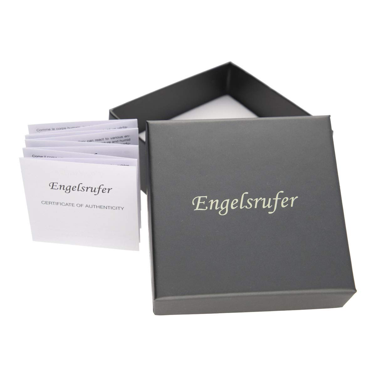 Engelsrufer Damen Ring aus Sterling Silber mit Flügel und Herz - größenverstellbar - nickelfrei