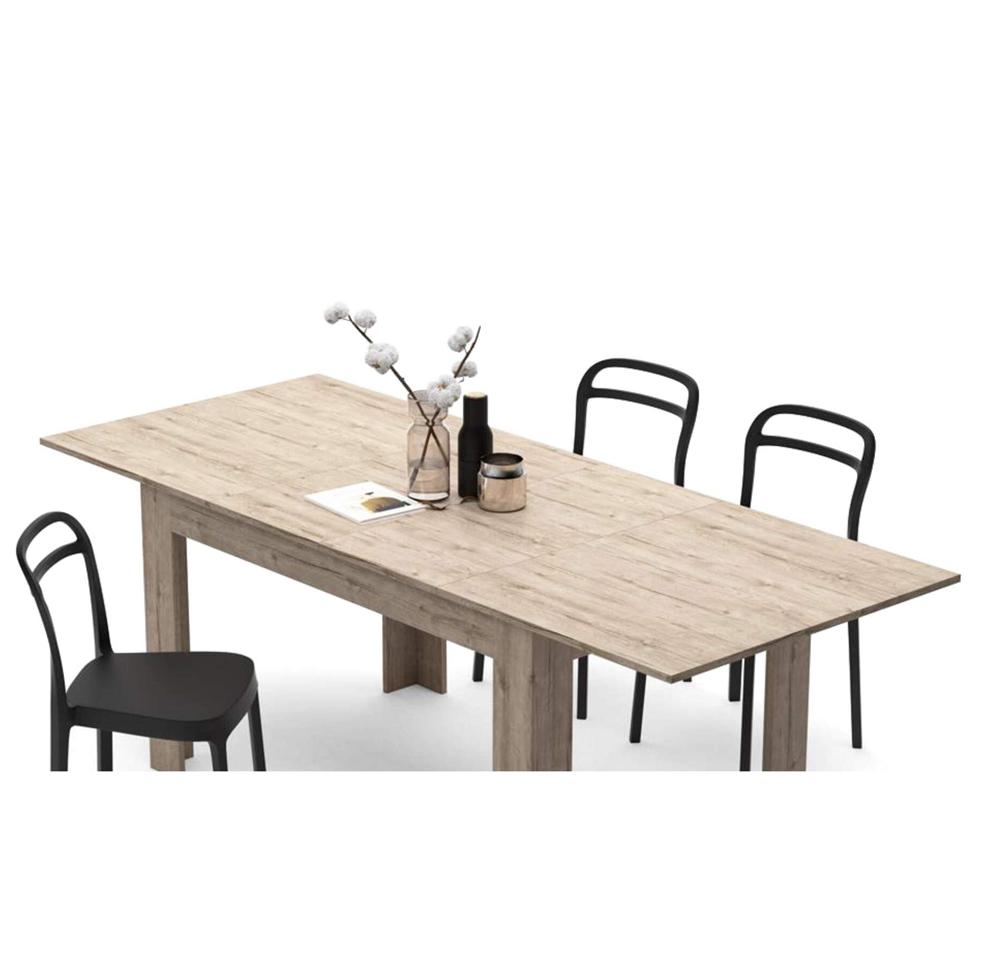 Amazon.com - Mobili Fiver, Easy, Extendable Dining Table, 55,1(86